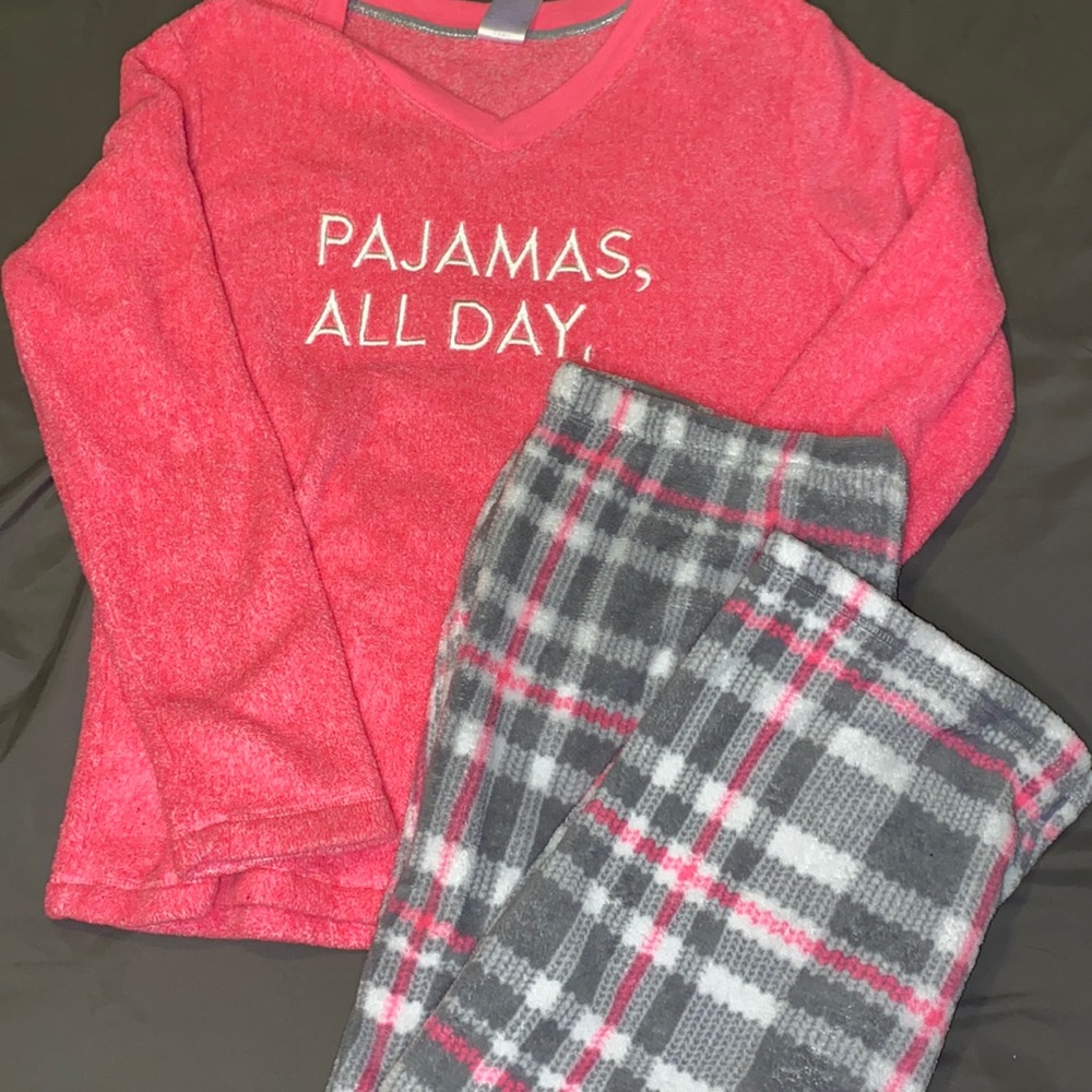 Fuzzy Pajama Set